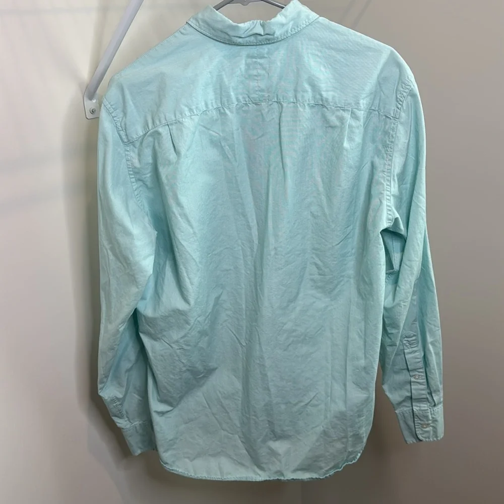 Green J. Crew Button Down - Picture 3 of 3